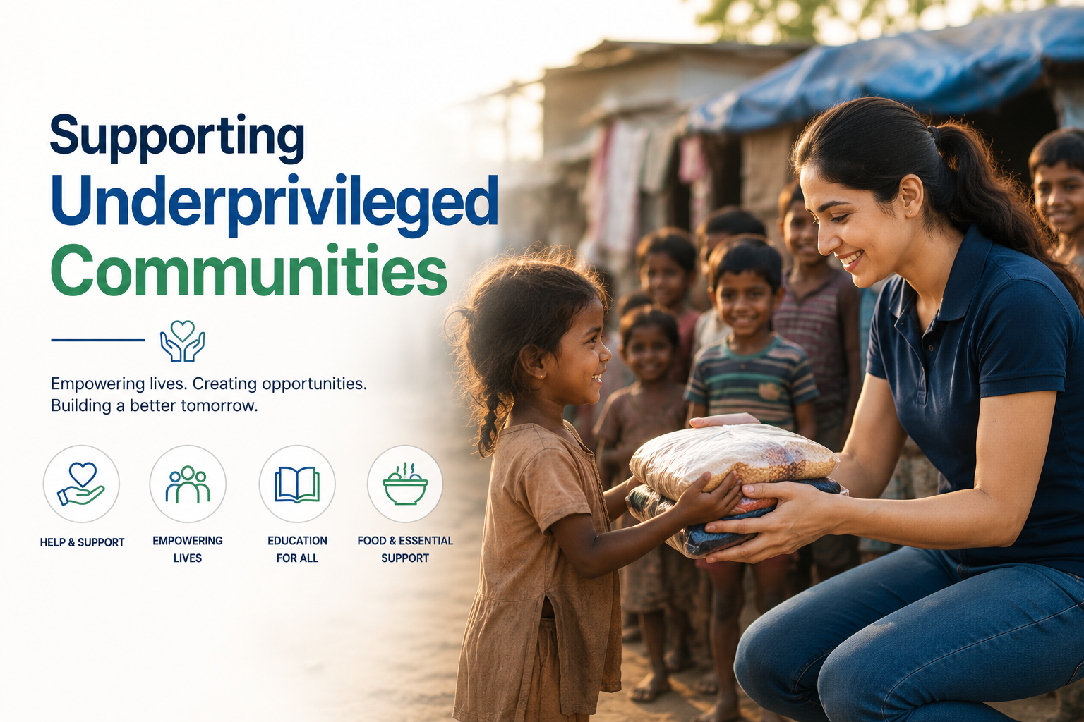 Supporting Underprivileged Communities